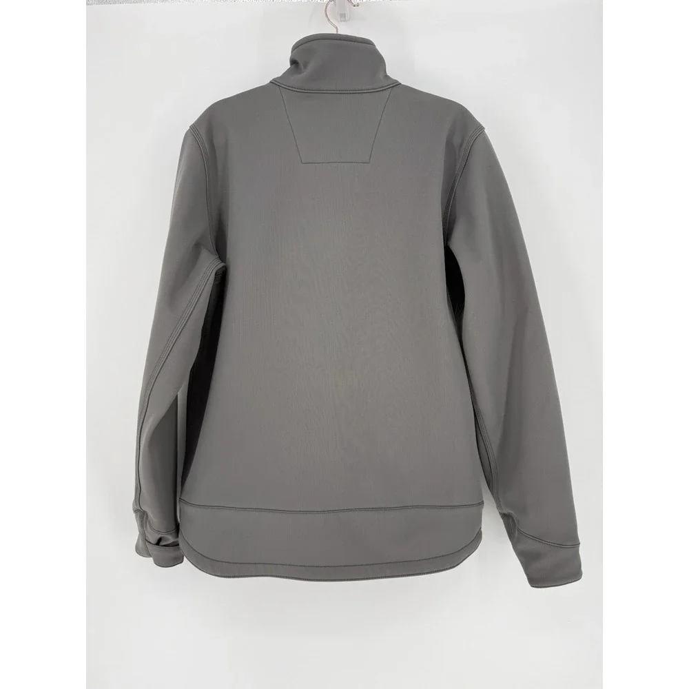 Carhartt Crowley Soft Shell Jacket Mens Medium Full Zip Gray Hiking (102199 022)